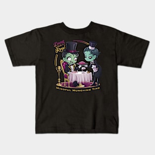 Zombie - Dining like a royal Kids T-Shirt